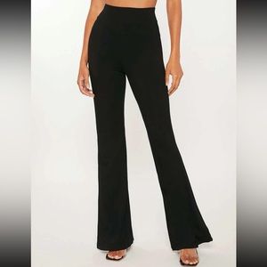 Shein Tall High-Waisted Flare Leg Pants